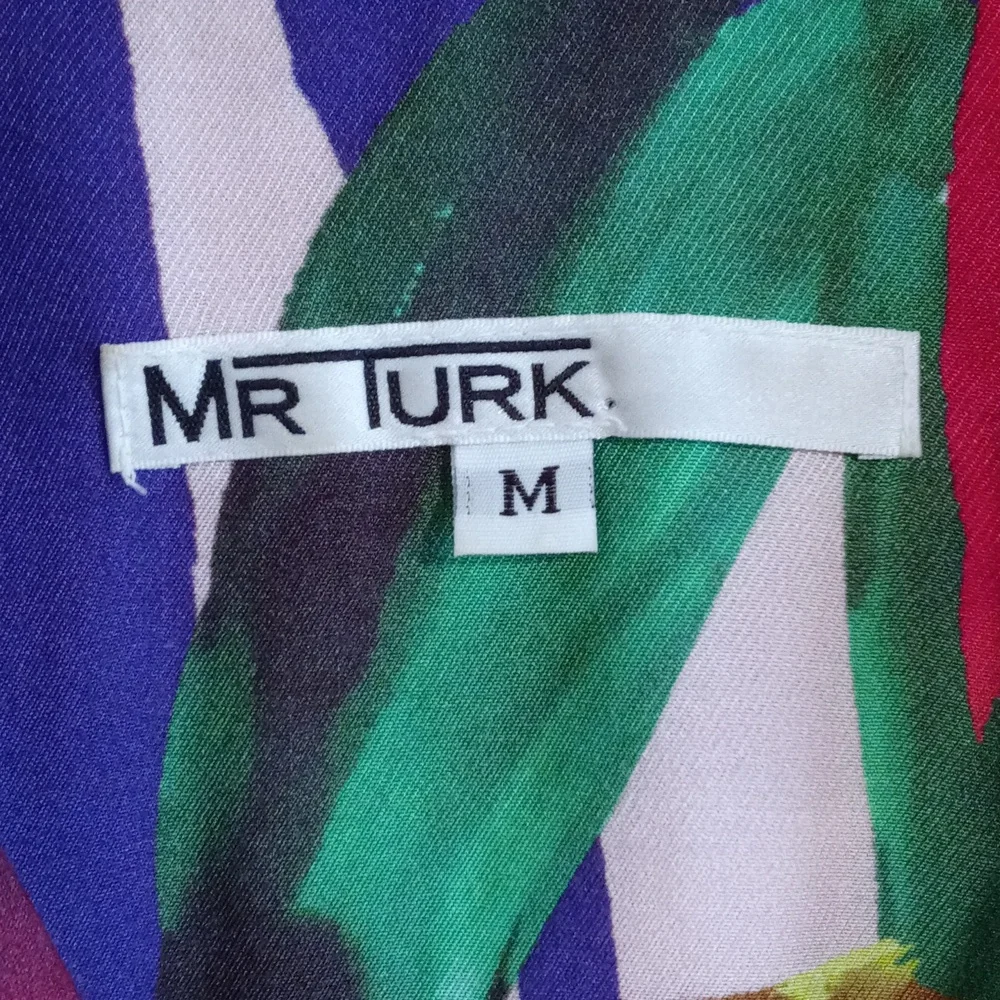 🦜Mr. Turk🦜 - Multicolor Abstract Print S/S Button Down Shirt - Picture 3 of 14